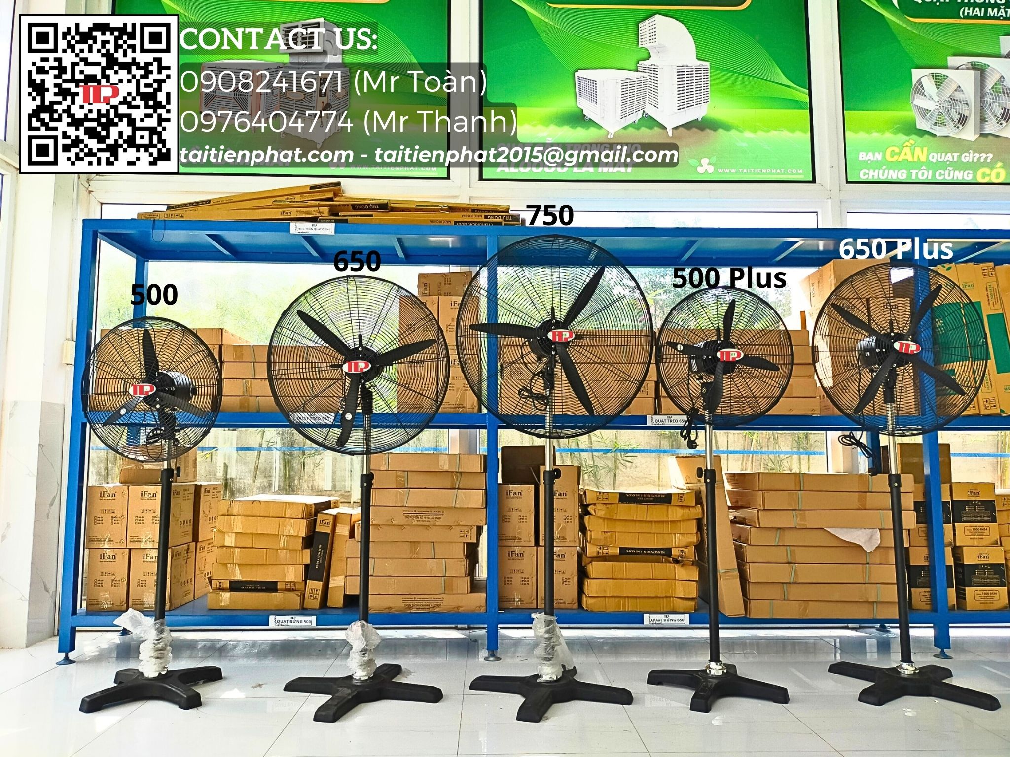 Quạt treo tường công nghiệp, quạt đứng công nghiệp